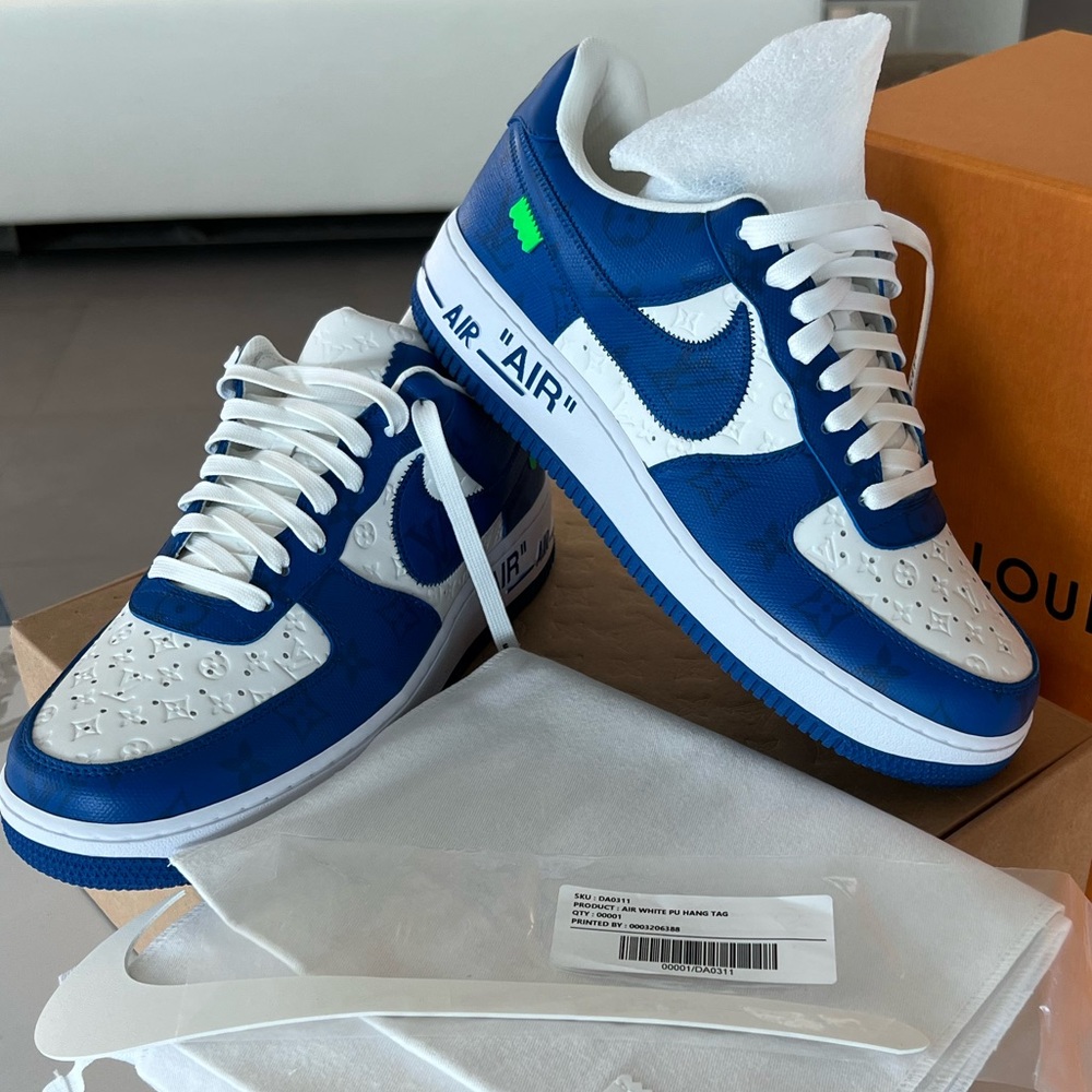BRAND NEW NIKE AIR FORCE 1 Sneaker Louis Vuitton Airforce1 LVxNike LV limited